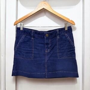 ☀️Gap Jeans Limited Edition Blue Denim Jean Mini Skirt Women’s Size 8